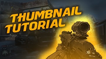 Black Ops 3 Thumbnail Tutorial - Photoshop Tutorials