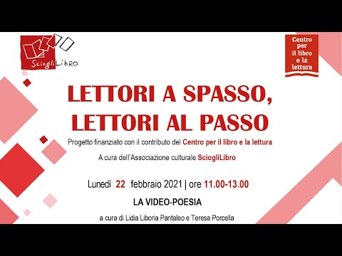 La video-poesia con Lidia Liboria Pantaleo e Teresa Porcella