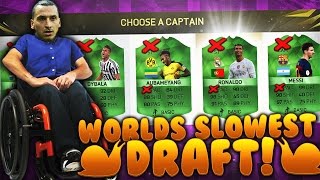 OMG HERO IBRA AND THE SLOWEST FUT DRAFT CHALLENGE FIFA 16 ULTIMATE TEAM