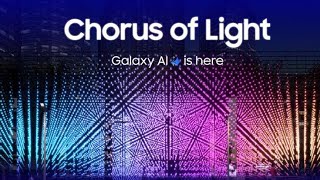 Samsung Galaxy AI - Chorus of Light | Vivid Sydney