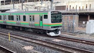 大宮駅にて　E231系1000番台特別快速高崎行き　墜落インバータ