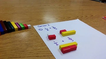 Center 2 - Adding Fractions with Cuisenaire Rods