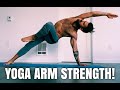 YOGA WORKOUT FOR ARM STRENGTH!