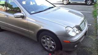 Mercedes Benz c240 4Matic / Low tire air pressure