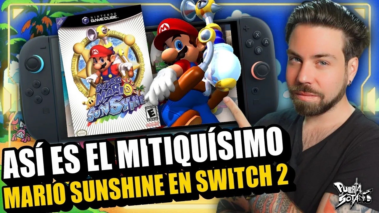 🔥Así de MARAVILLOSO es SUPER MARIO SUNSHINE en Nintendo Switch 2! El Mario MÁS INFRAVALORADO!?