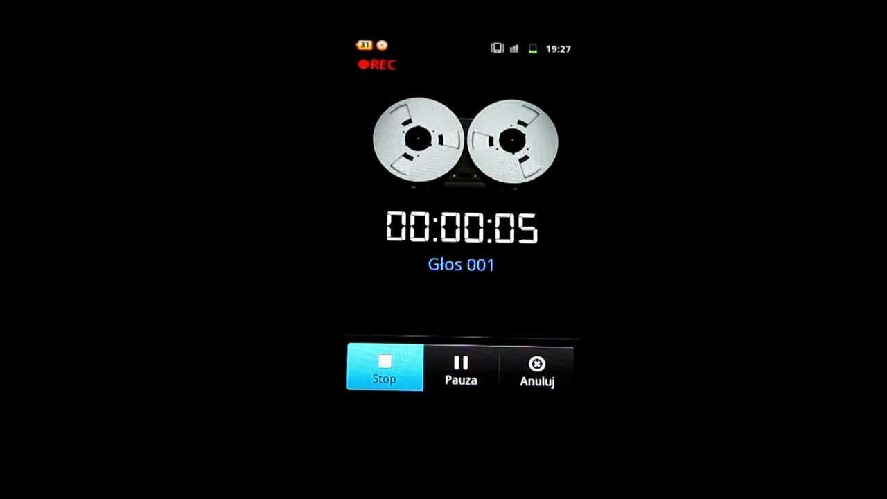 Update PCM RECORDER-Dyktafon na androida