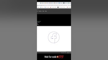 Making 😎👈 of Facebook Logo🆒️ Using Python 💥 💯 #python #shorts #programming