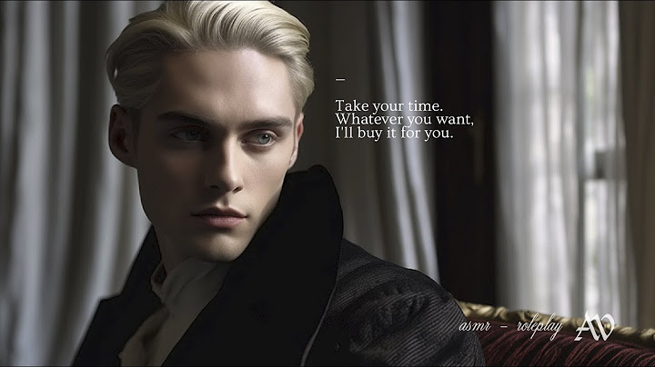 🎙Draco Malfoy spoils you with a shopping spree [Interactive Audio novel]