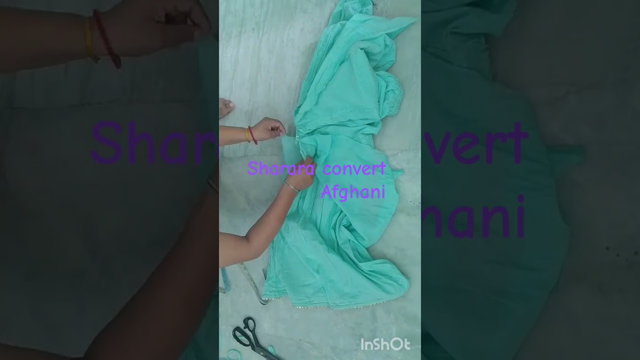 sharara convert Afghani salwar#tipsandtricks