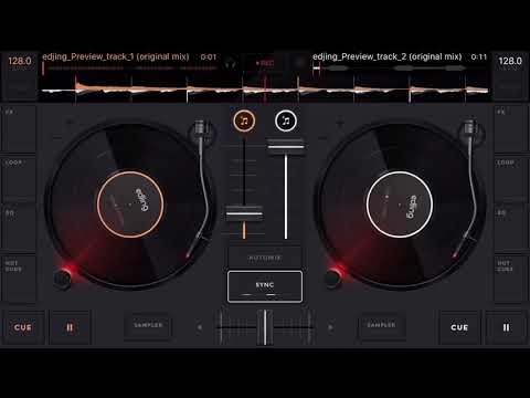 Présentation d'Edjing Mix - L'application DJ n ° 1 au monde