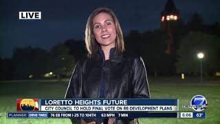 Denver City Council To Vote On Loretto Heights Plan