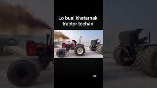 855 Tractor 🆚 John Deere | Dangerous Tochan Challenge 😱 Full Power Test #shorts