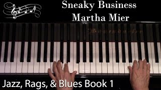 Sneaky Business, Martha Mier (Elementary Piano Solo)