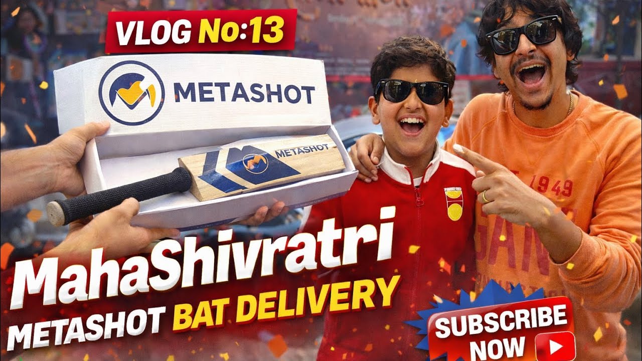 🚀 Vlog 13: Mahashivratri Celebration & Epic MetaShot Bat Surprise