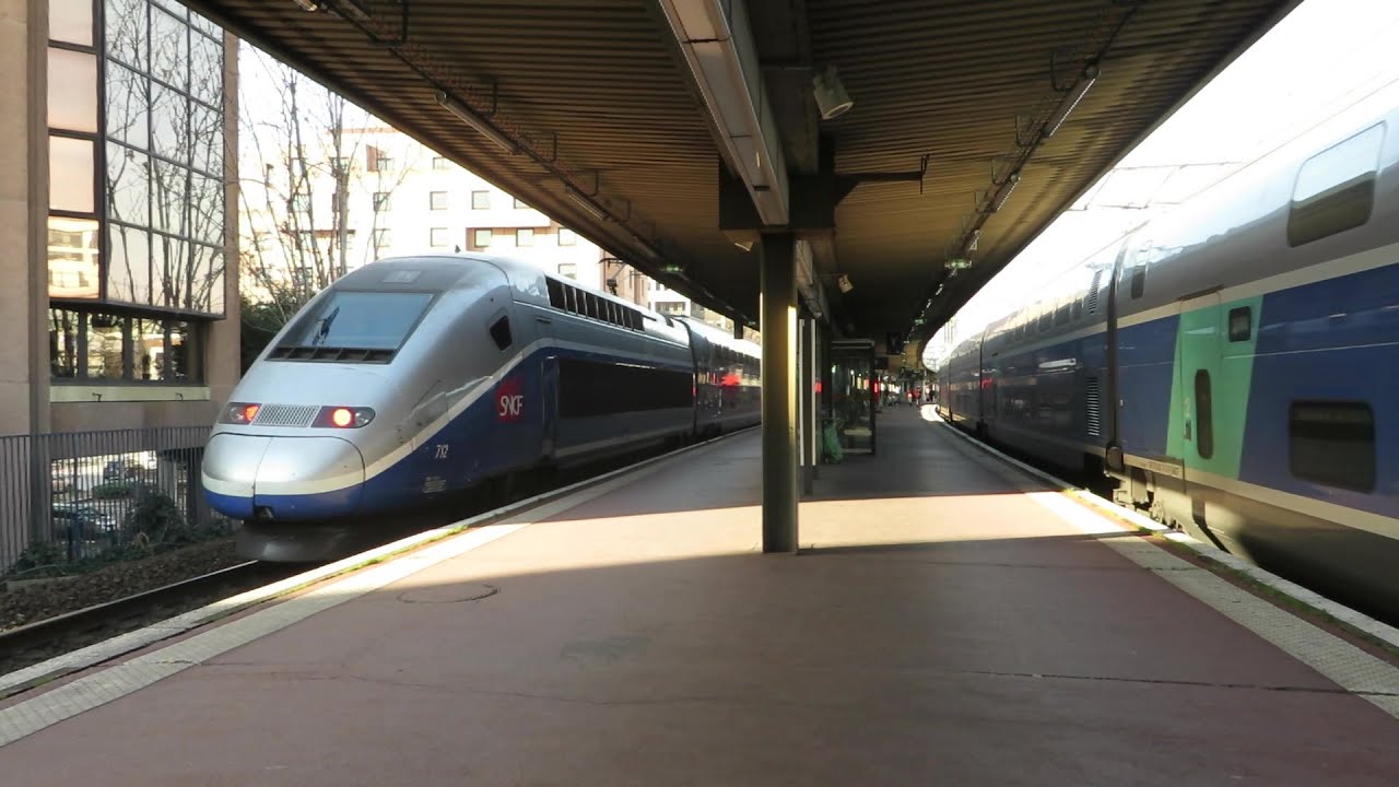 [Lyon PartDieu] TGV Duplex Dasye (croisement) YouTube