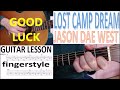 LOST CAMP DREAM - JASON DEA WEST fingerstyle GUITAR LESSON