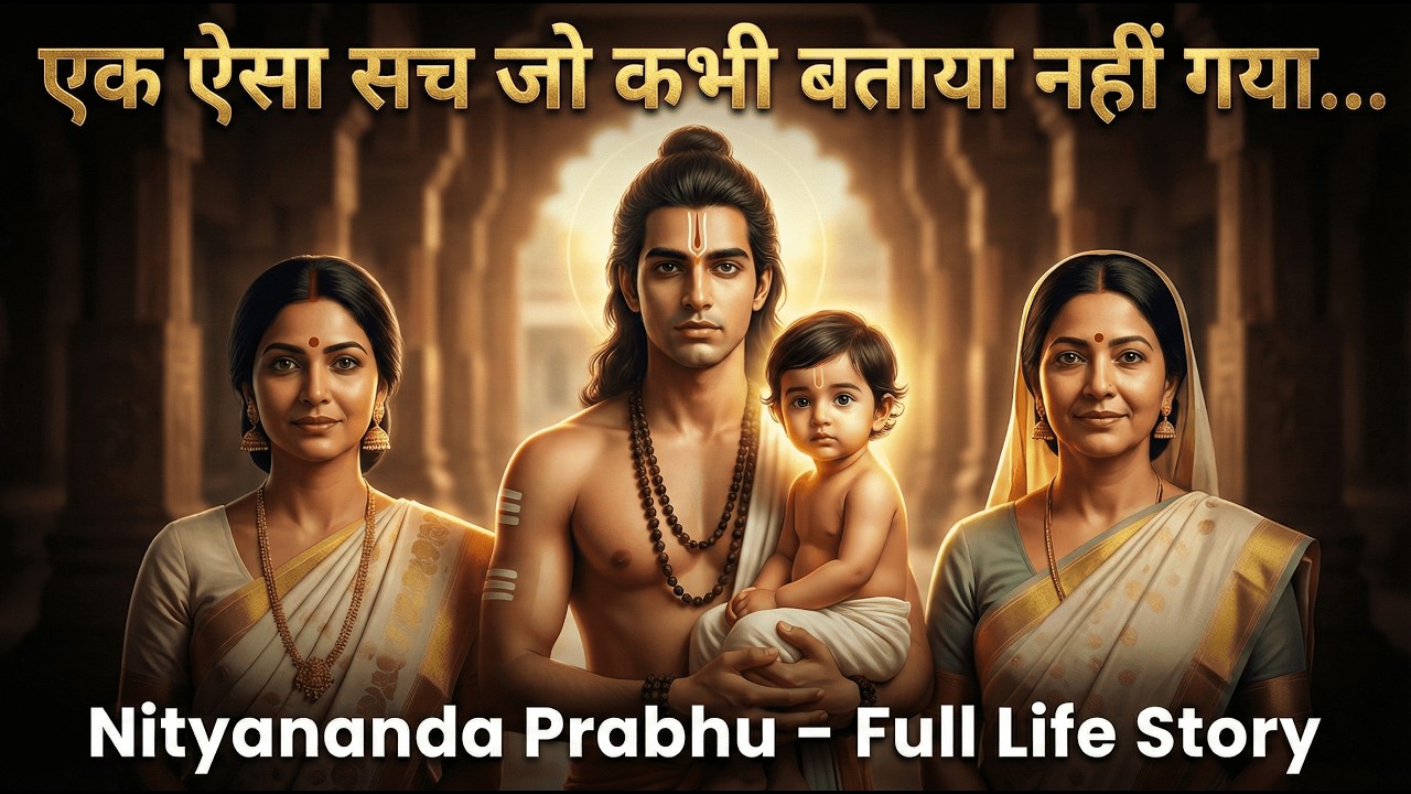 Prabhu Nityananda Full Life Story l Jagai Madhai Parivartan l Bhakti, Karuna Aur Prem