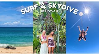 SURFING, SKYDIVING, & LUAU Details