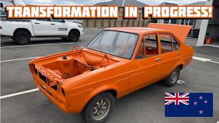 I TRAVEL TO NEW ZEALAND TO CHECK OUT MY UNCLES MK2 ESCORT!