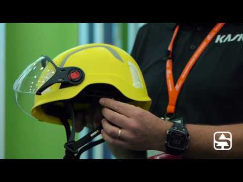 kask hard hat visor