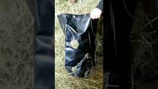 HayBag heunetz befüllen