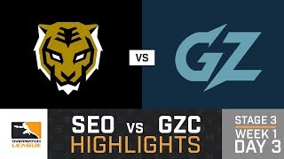HIGHLIGHTS Seoul Dynasty vs. Guangzhou Charge | Stage 3 | Week 1 | Day 3 | Overwatch League