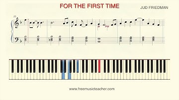 How To Play Piano: "For the First Time" by Kenny Loggins.