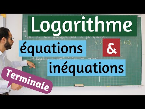 LOGARITHME - Equations