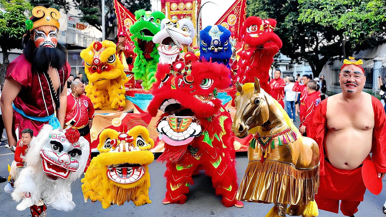 Quá bất ngờ hào hứng lễ hội Nghinh Ông Quan Thánh Hội Quán Nghĩa An Tp Tp HCM 2026/Múa lân tết 2026