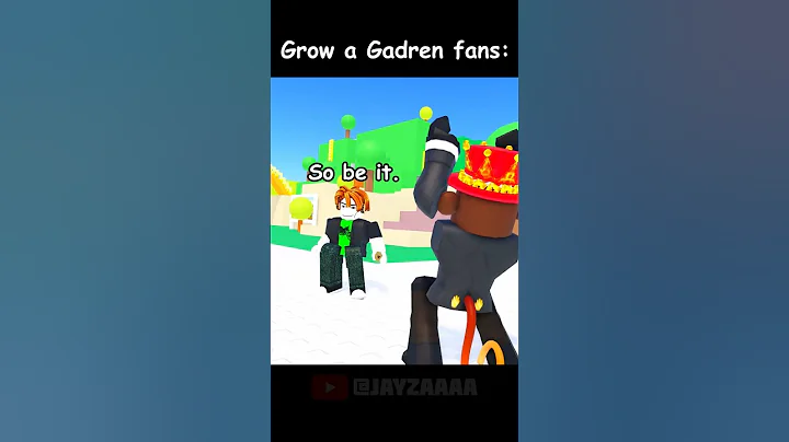 Jandel Trolling us.. 💔 #roblox #growagarden #update #jandel #funny #memes #shorts