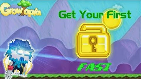 How To Get Your First WORLD LOCK In Under 10 Minutes! (For Beginners) | Growtopia