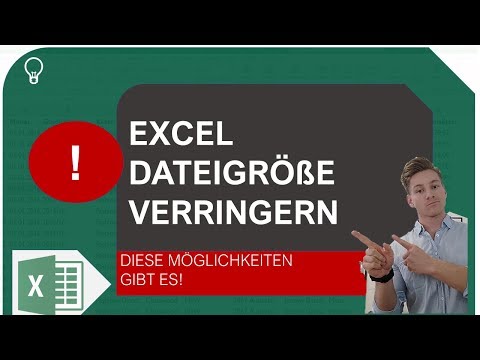 Video: So Reduzieren Sie Die Größe Einer Excel-Datei