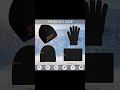 Winter Warmth Essentials: Beanie, Scarf, and Touchscreen Gloves
