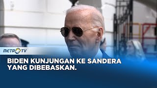 Biden Kunjungan ke Sandera Yang Dibebaskan.