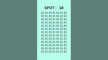 can you find 18 in 5 seconds? #wordpuzzlegame #game #mathematics #mindbendingquiz #puzzle