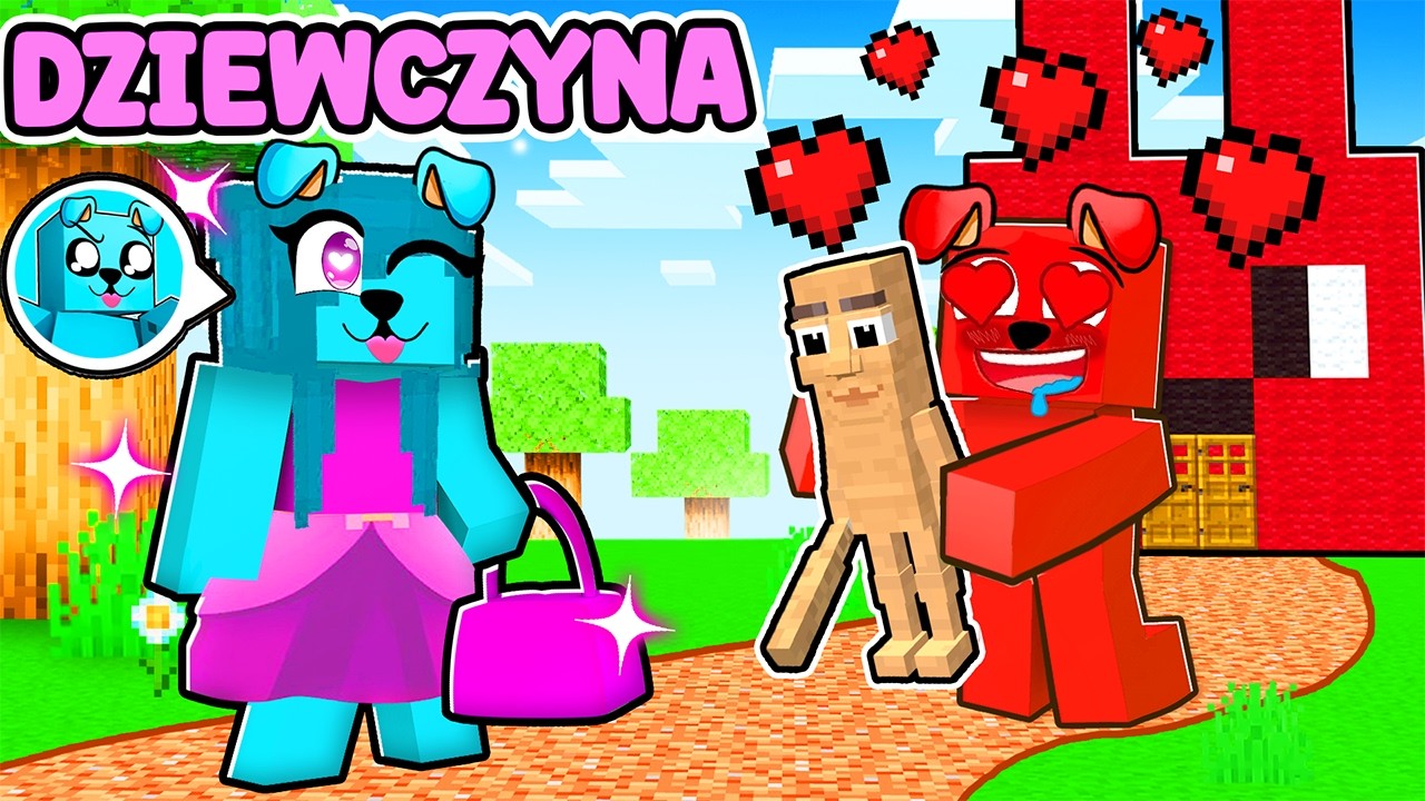 UDAJE DZIEWCZYNĘ aby UKRAŚĆ BRAINROTY w Minecraft 🩷🩷