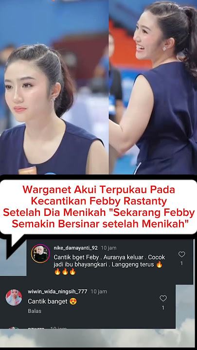 Warganet Akui Terpukau pada Kecantikan Febby Rastanty Setelah Menikah