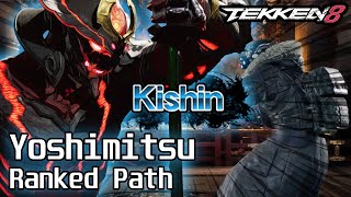 Tekken8 Yoshimitsu Ranked 66: TqTninja's Path to Kishin (Part 14)