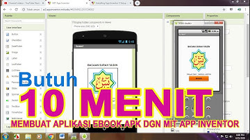 🔴 TUTORIAL MEMBUAT APLIKASI EBOOK SEDERHANA DI ANDROID DENGAN MUDAH MENGGUNAKAN APP INVENTOR