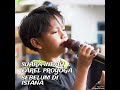 SUARA INDAH Farel Prayoga sebelum tampil di Istana