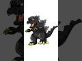 Godzilla Speed Drawing #shortvideo #drawing #art #godzilla #digitalart