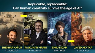 Javed Akhtar, Rajkumar Hirani, Shekhar Kapur, Sonu Nigam on art vs AI | @ShomaChaudhuryLL