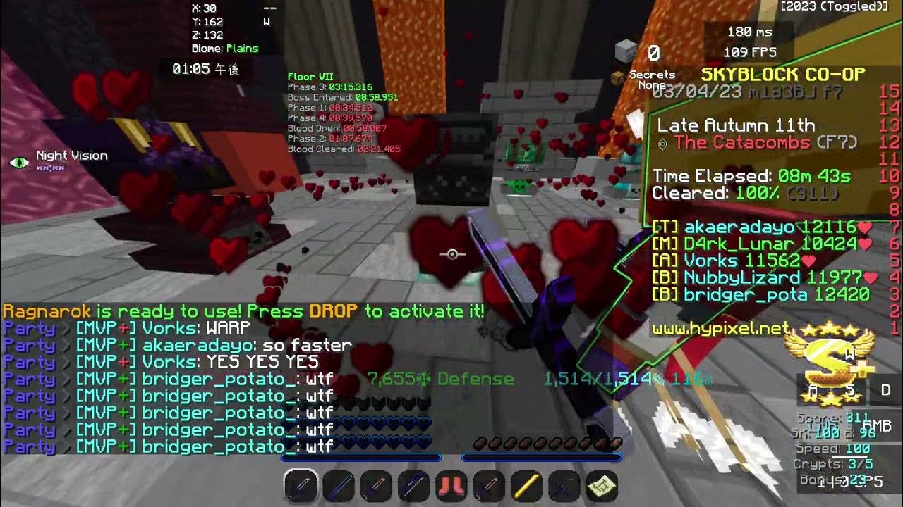 Hypixel Skyblock 今度はImplosionでました() YouTube