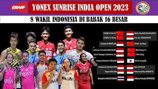 MARKUS/KEVIN VS REN/TAN (CHN) - JONATHAN CHRISTIE VS ZHAO JUN PENG (CHN) - INDIA OPEN 2023 R16