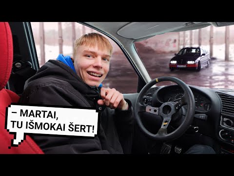 IŠMOKAU drift’int? (vos vėl nesugadinau Byter’io)