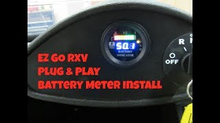 RXV Digital Plug and Play State of Charge Battery Meter Unboxing and Install