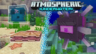 НОВЫЙ ОКЕАН в Майнкрафт ПЕ - Обзор моего мода Atmospheric: Underwater на Minecraft Bedrock