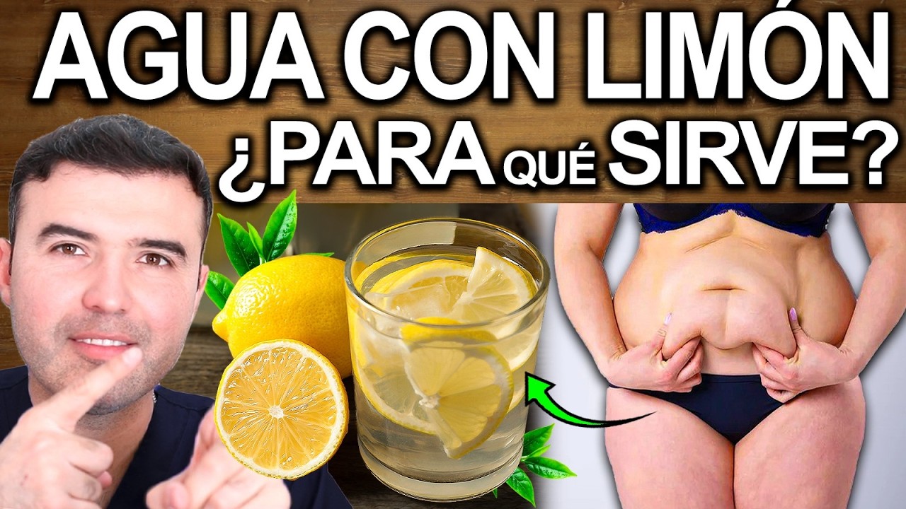 AGUA CON LIMON EN AYUNAS - Para Que Sirve, Beneficios Y Contraindicaciones Para Tu Salud Y Belleza