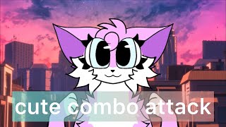 cute combo attack - animation meme