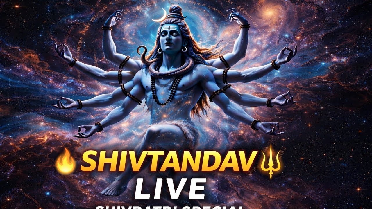 Shiv Tandav Stotram | Adiyogi Mahadev | Spiritual Power#shiv ganga dharay